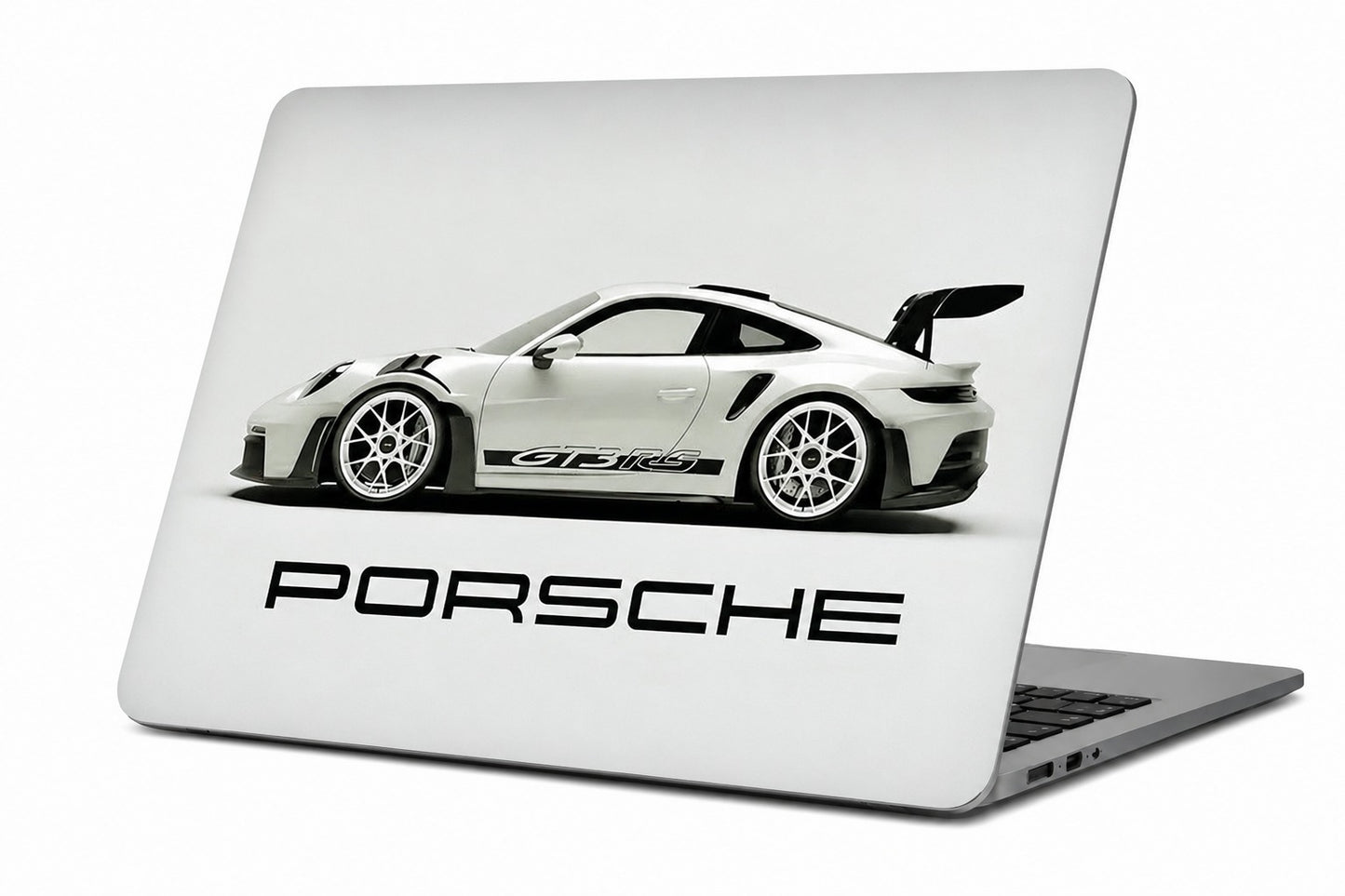 Porsche GT3 RS Laptop Skin - Premium Vinyl Wrap for MacBook & Gaming Laptops