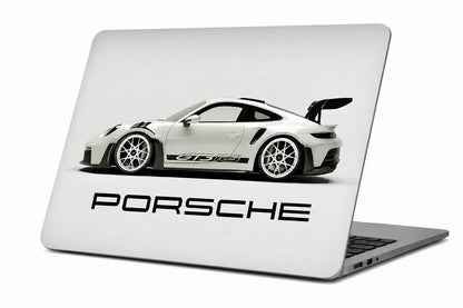 Porsche GT3 RS Laptop Skin - Premium Vinyl Wrap for MacBook & Gaming Laptops