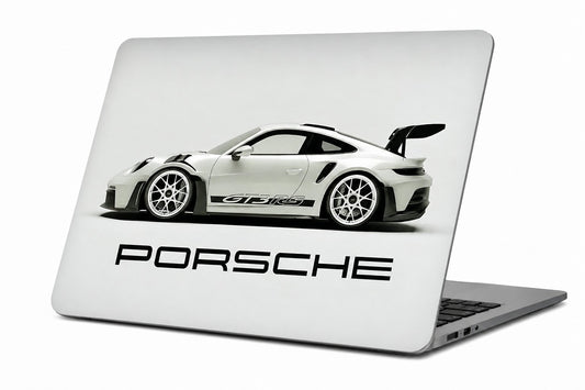Porsche GT3 RS Laptop Skin - Premium Vinyl Wrap for MacBook & Gaming Laptops