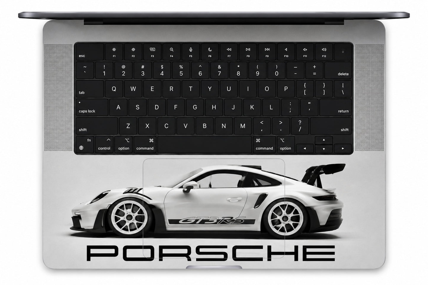 Porsche GT3 RS Laptop Skin - Premium Vinyl Wrap for MacBook & Gaming Laptops