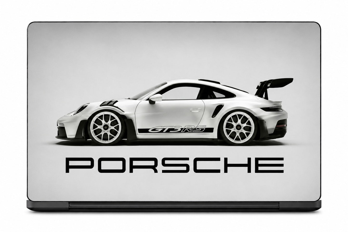 Porsche GT3 RS Laptop Skin - Premium Vinyl Wrap for MacBook & Gaming Laptops
