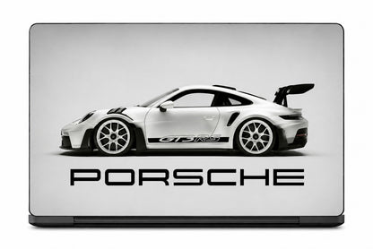 Porsche GT3 RS Laptop Skin - Premium Vinyl Wrap for MacBook & Gaming Laptops