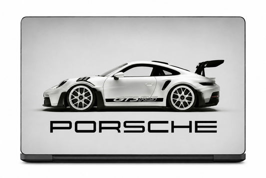 Porsche GT3 RS Laptop Skin - Premium Vinyl Wrap for MacBook & Gaming Laptops
