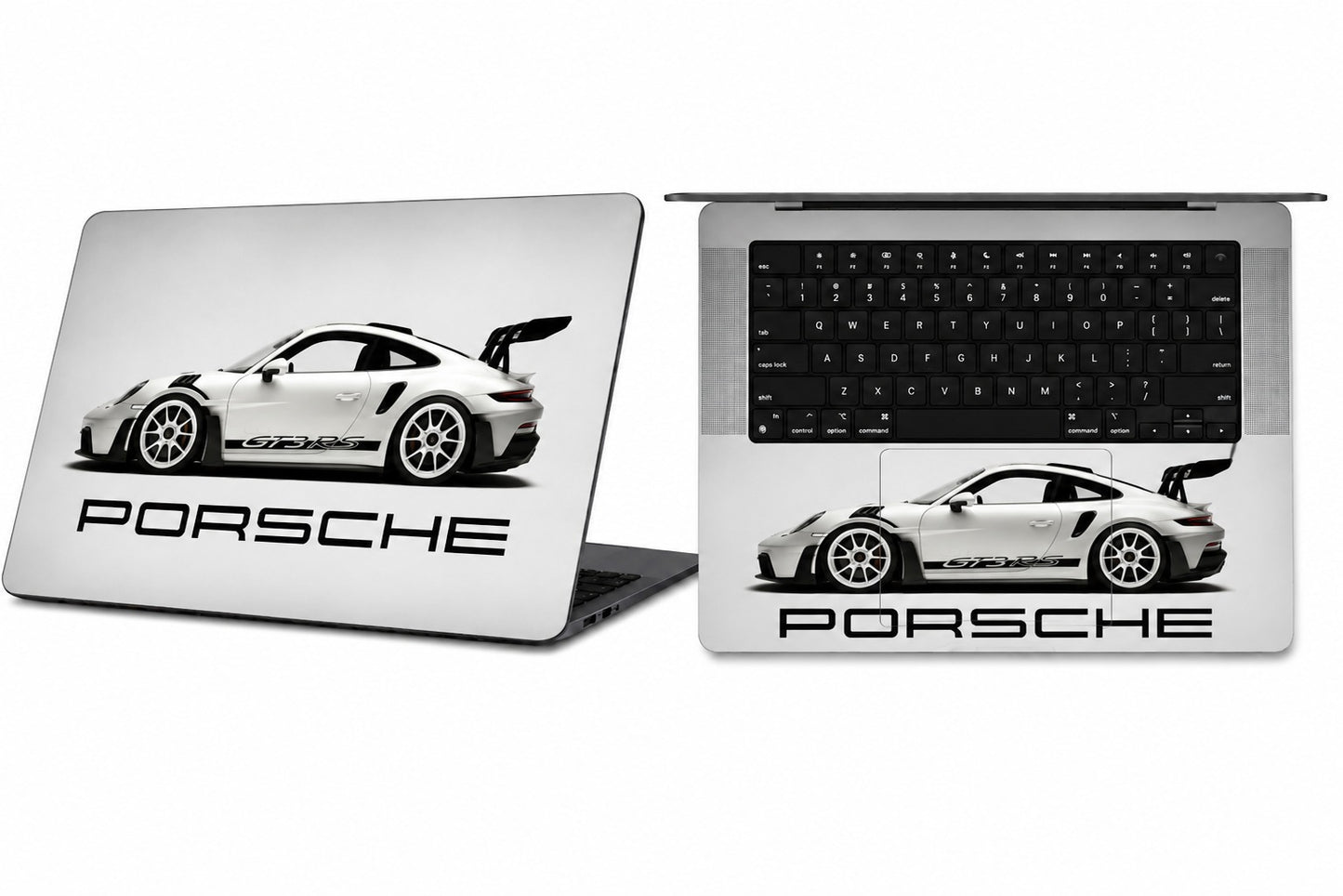Porsche GT3 RS Laptop Skin - Premium Vinyl Wrap for MacBook & Gaming Laptops